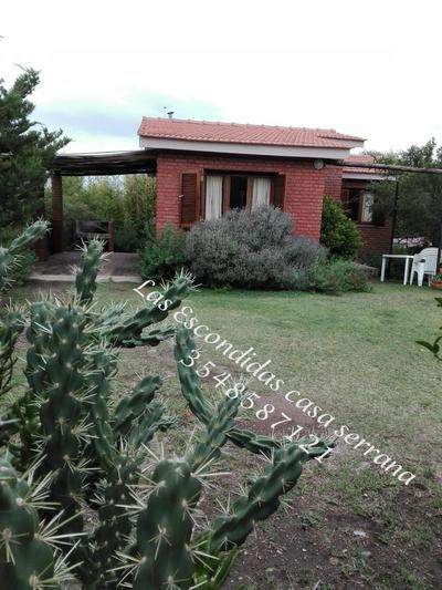 Las Escondidas casa serrana