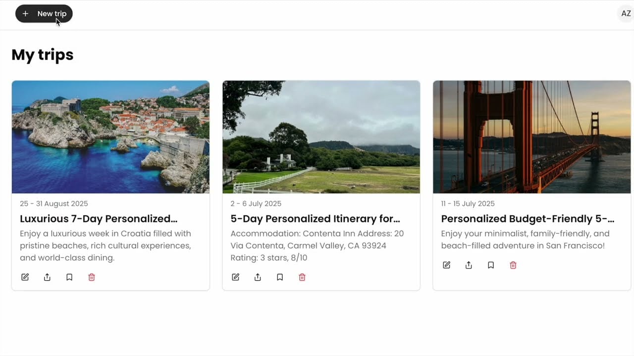 Video thumbnail: Navoy AI Travel Platform - Complete Demo and Walkthrough