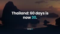Thailand Cut Visa-Free Stays to 30 Days: What Changed
